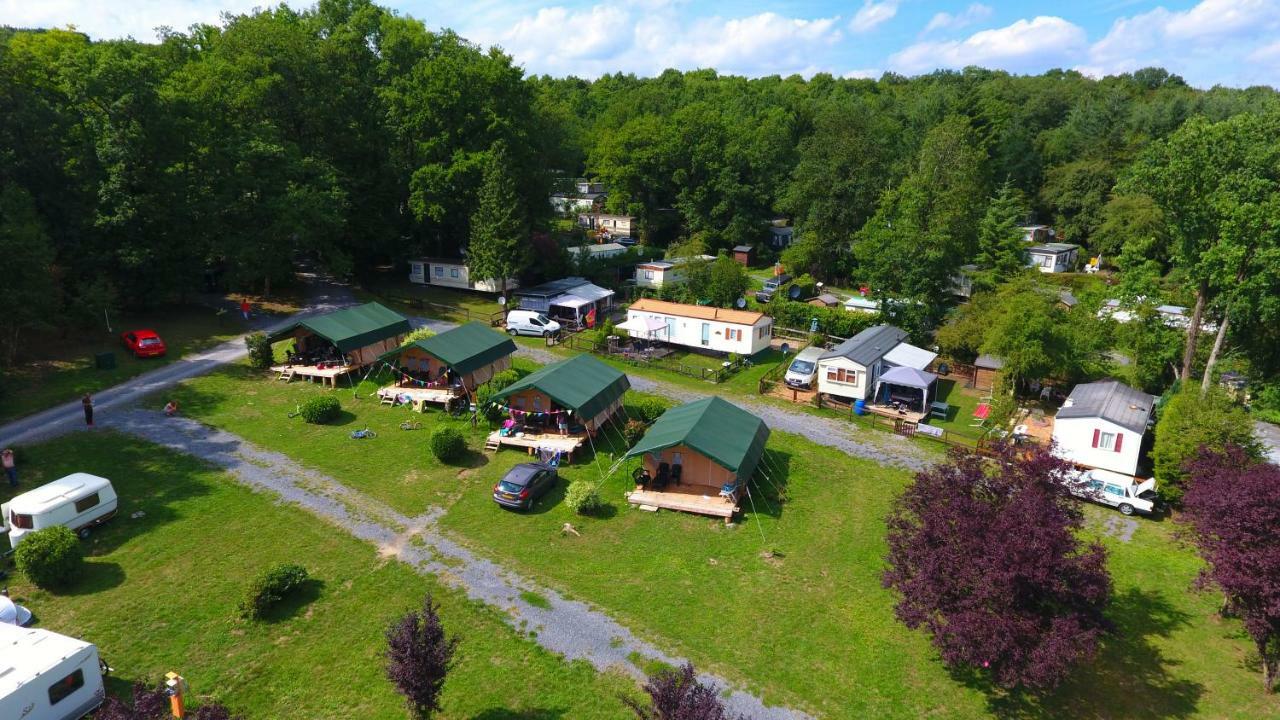 Safari Tent At Camping Le Roptai Rochefort Exterior foto