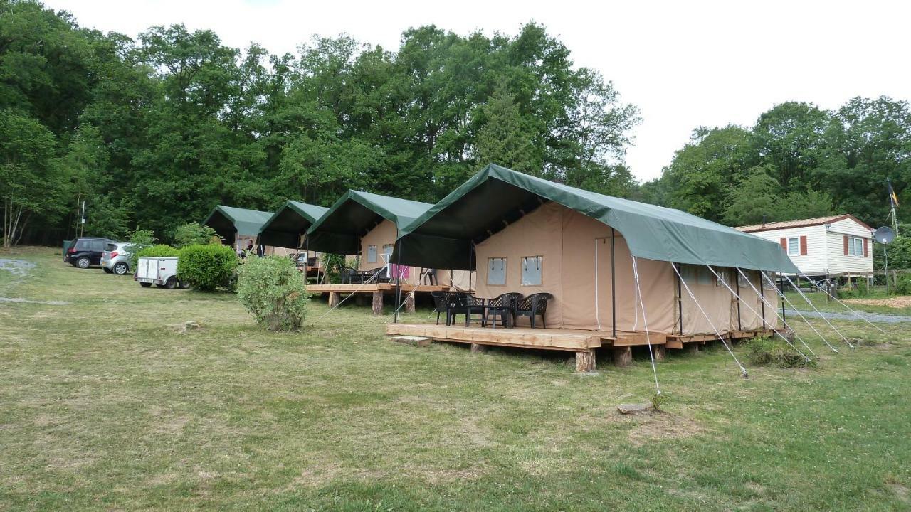Safari Tent At Camping Le Roptai Rochefort Exterior foto
